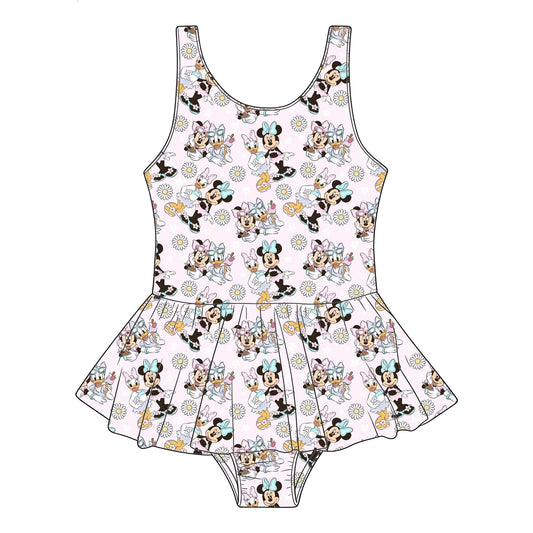 Bloom & Sparkle Swim Dress