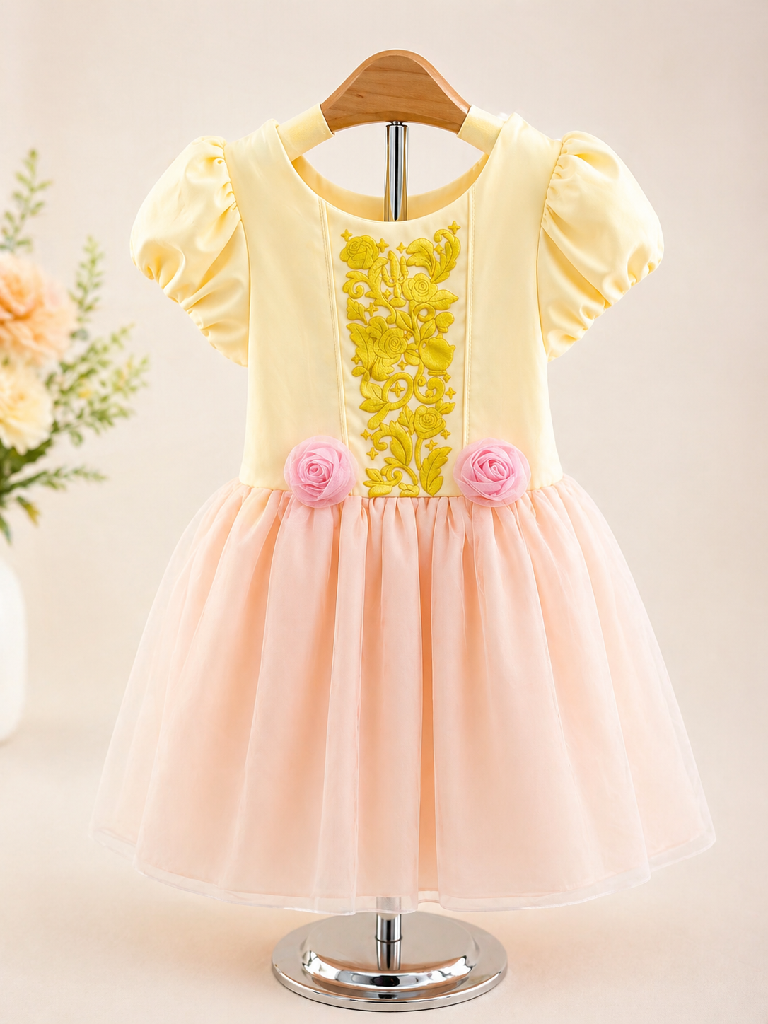 Enchanted Rose Tulle Dress Set